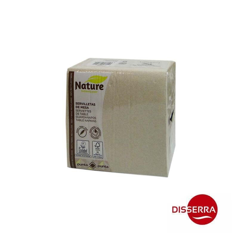 Servilleta papel Punta Punta GC NATURE 33x33 cm 2 capas (Caja 1500 unidades) Las servilletas Punta Punta tienen más resistencia y cuerpo que una servilleta dos capas convencional. 100% ecológico.