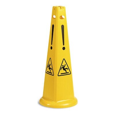 Señal piramidal aviso de atención piso mojado. Señal de seguridad piramidal de polipropileno robusto. Ideal para llevar a cabo actividades de limpieza de forma segura y prevenir accidentes y demandas. Señal piramidal aviso de atención piso mojado. Señal de seguridad piramidal de polipropileno robusto. Ideal para llevar a cabo actividades de limpieza de forma segura y prevenir accidentes y demandas.