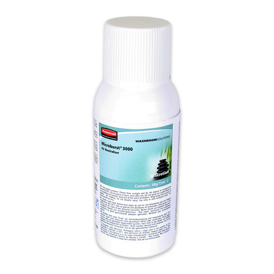 Ambientador MicroBurst Discretions 75 ml. Ambientador de frutas exóticas con notas de mango y melón. Elimina los malos olores y ambientación de áreas tales como baños, vestuarios, habitaciones, etc.