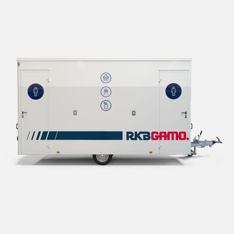 SANITÄR-TRAILER FTD 460 DUSCHANHÄNGER SANITÄR-TRAILER FTD 460 DUSCHANHÄNGER