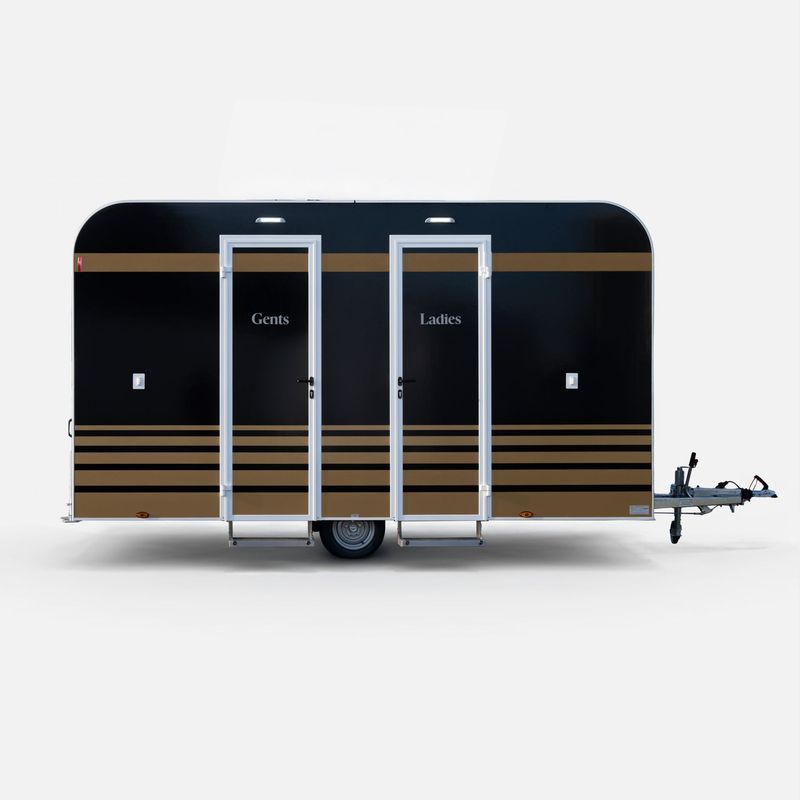 SANITÄR-TRAILER FTT 460 RETRO mit Innen- & Außenbeklebung SANITÄR-TRAILER FTT 460 RETRO mit Innen- & Außenbeklebung