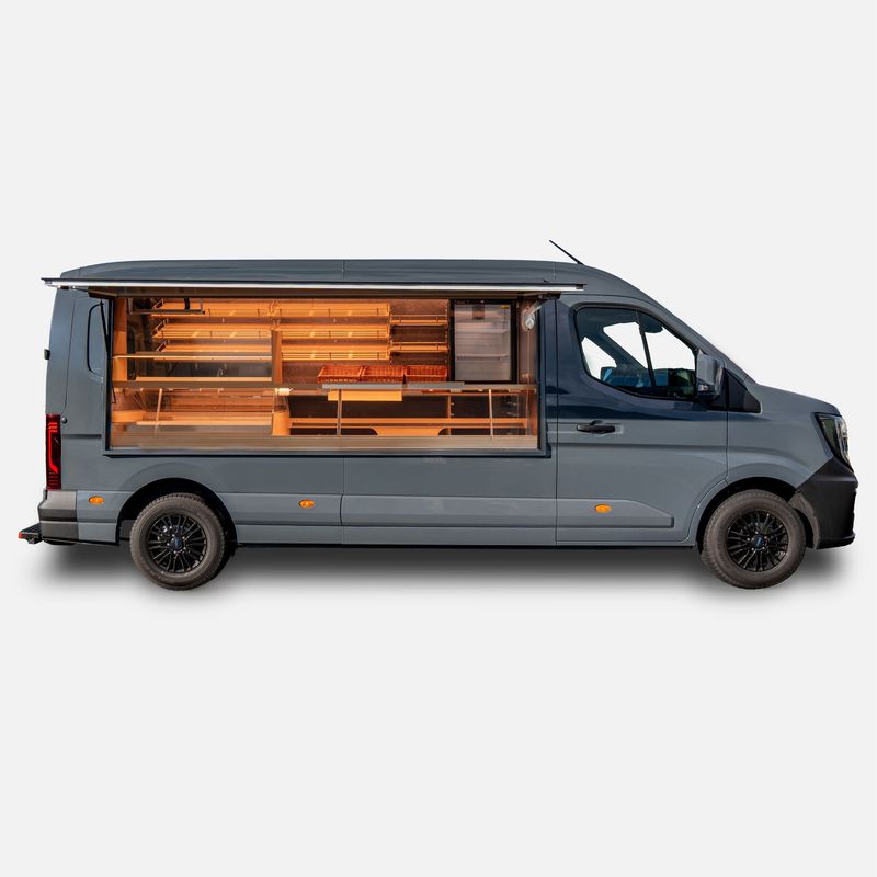 BACK-MASTER 320 Renault Master schiefergrau