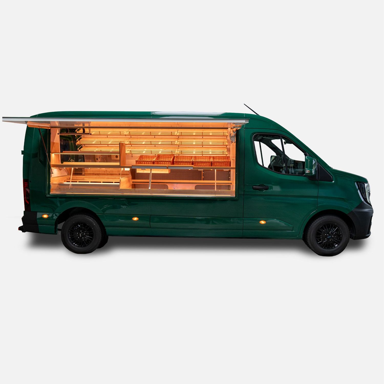 BACK-MASTER 320 Renault Master moosgrün