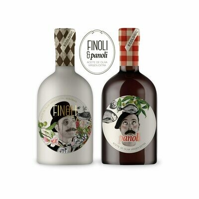 Finoli & Panoli - Aceite de Oliva Virgen Extra - Pack Suave e Intenso 500ml