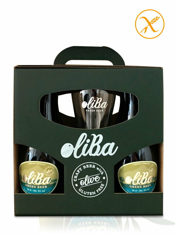 Oliba Cerveza artesana verde de olivas 6 unidades