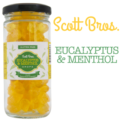 Eucalyptus &amp; Menthol Drops - 12 jars