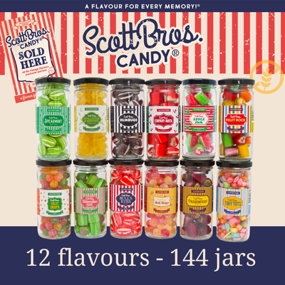 12 Flavours - 144 Jars