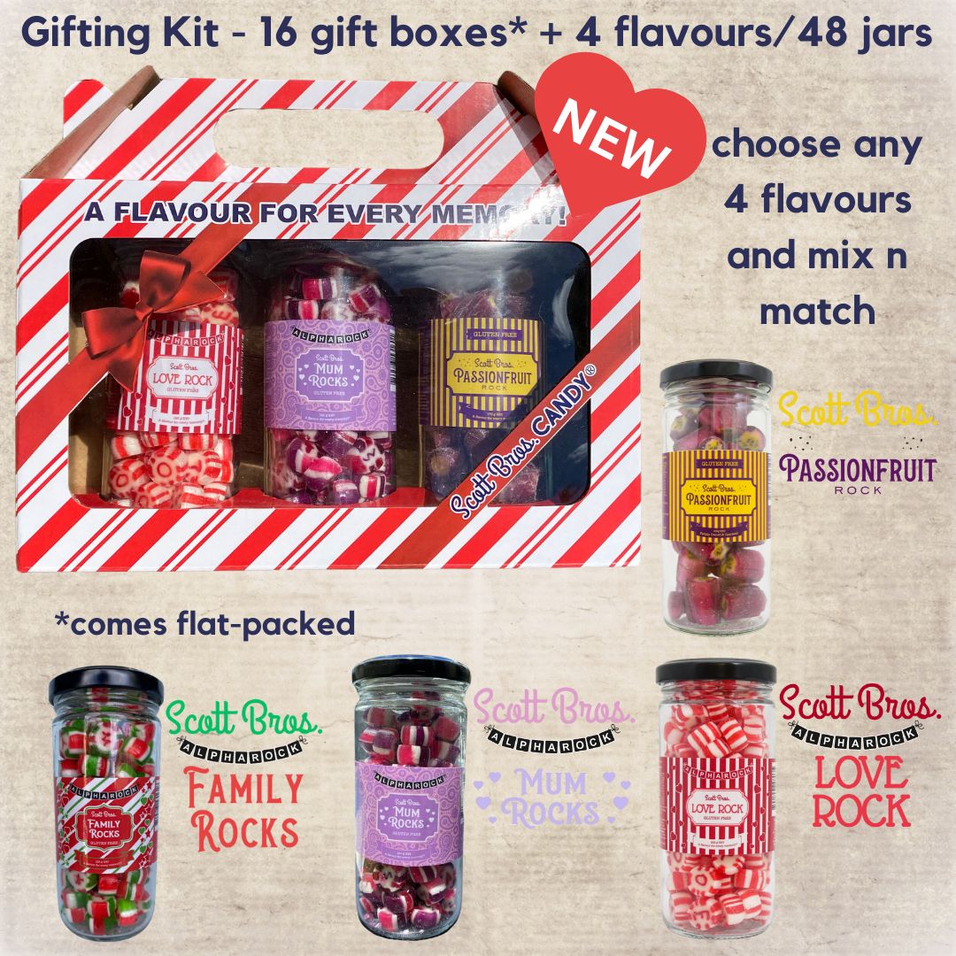Gifting Kit - 16 Gift Boxes + 4 Flavours/48 Jars