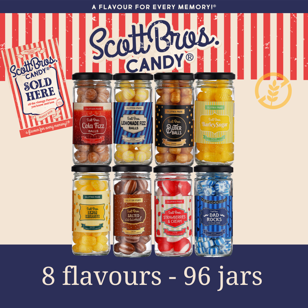 8 NEW Flavours - 96 Jars