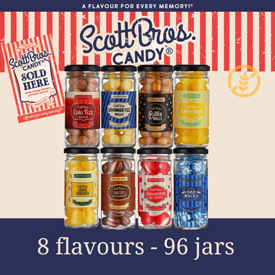 8 NEW Flavours - 96 Jars