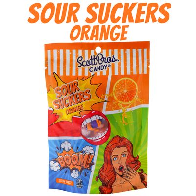 Sour Suckers - Orange