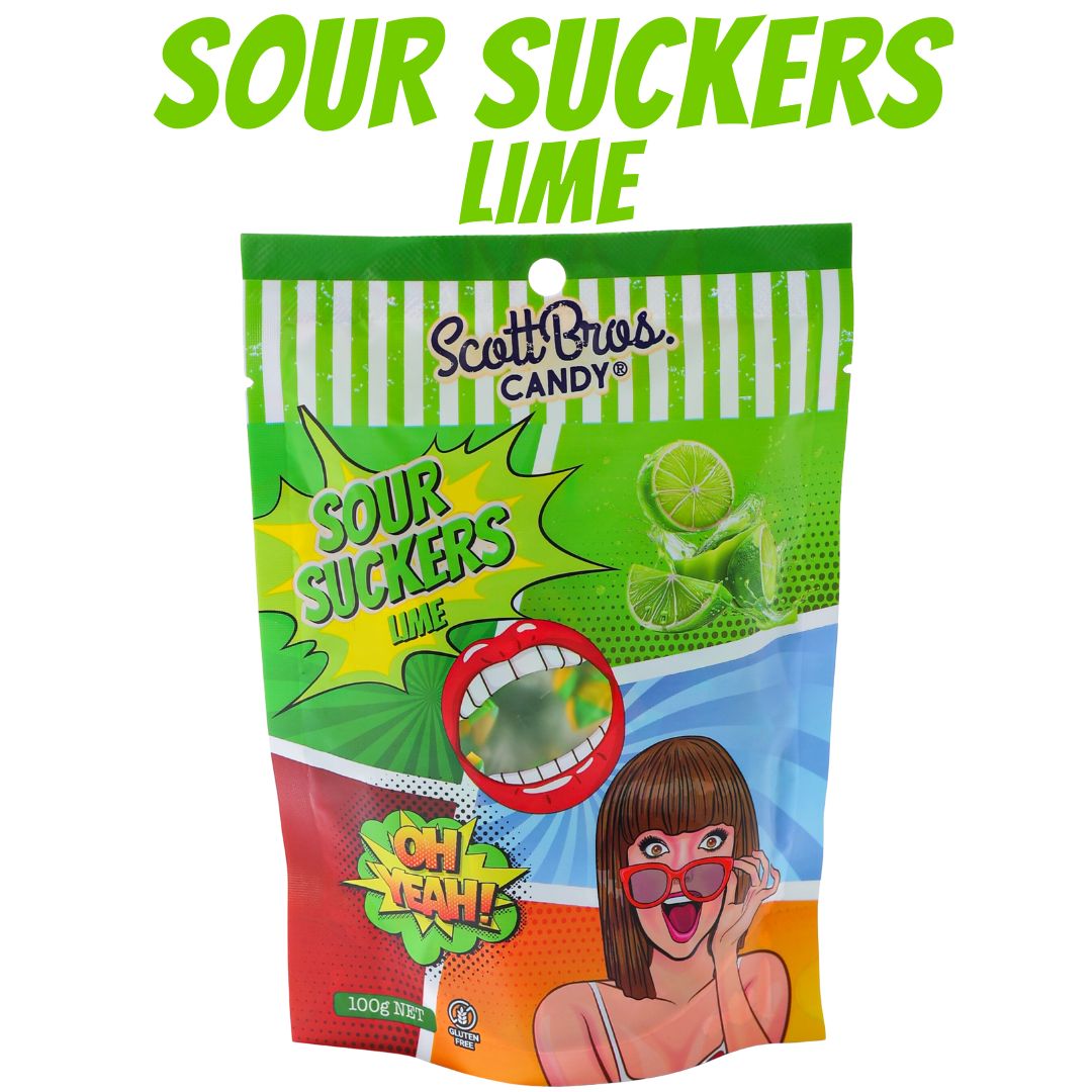 Sour Suckers - Lime
