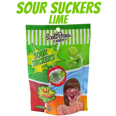 Sour Suckers - Lime