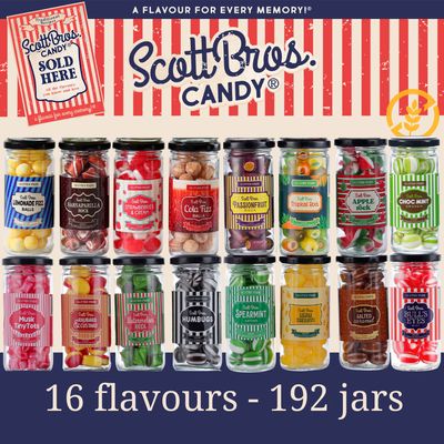 16 Flavours - 192 Jars