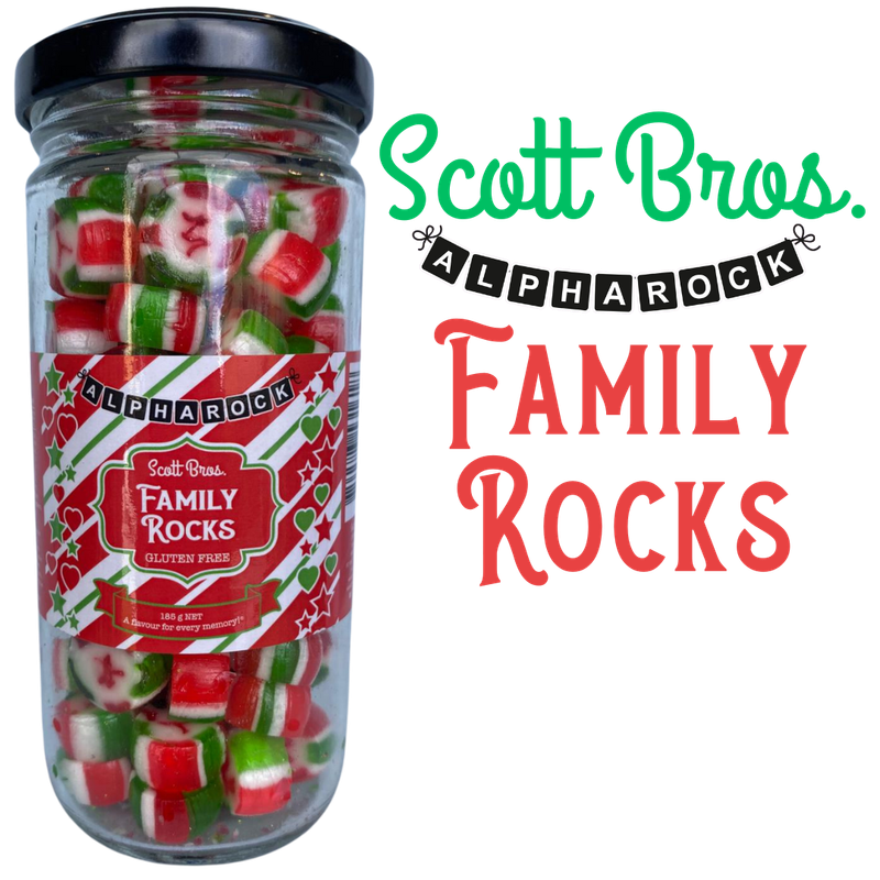 Family Rocks - 12 jars