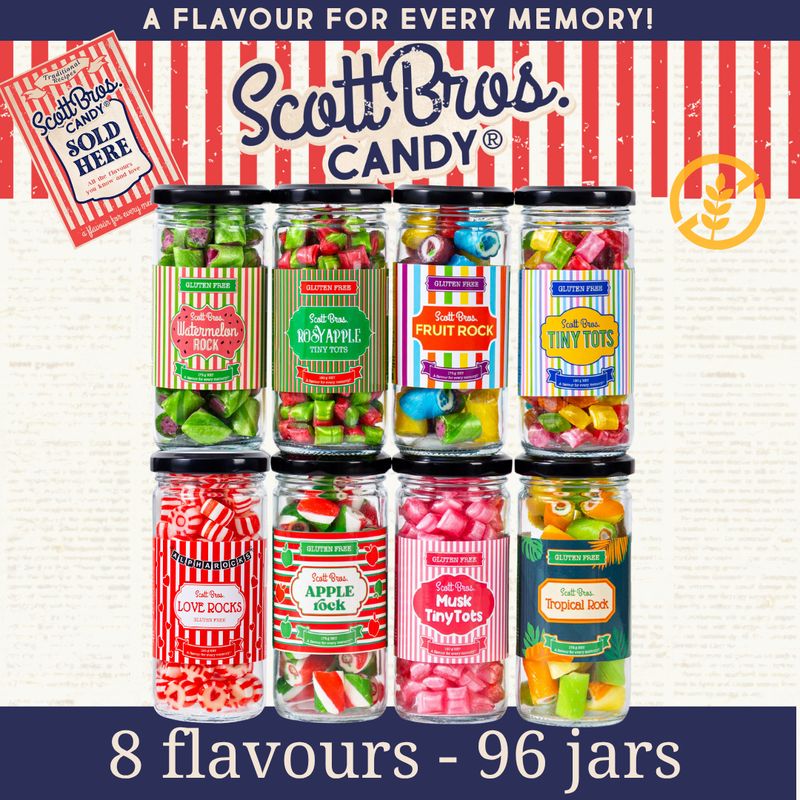8 Flavours - 96 Jars