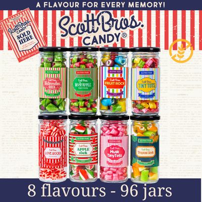 8 Flavours - 96 Jars