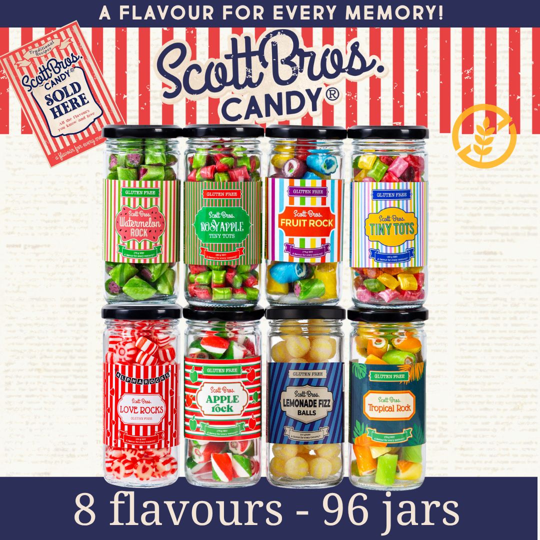 8 Flavours - 96 Jars