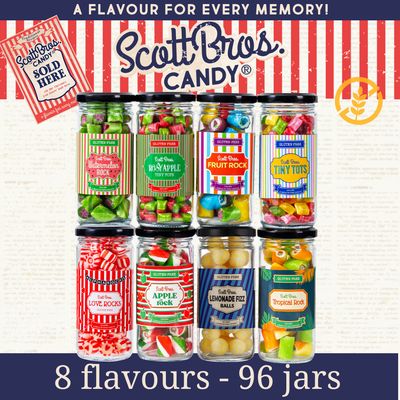 8 Flavours - 96 Jars