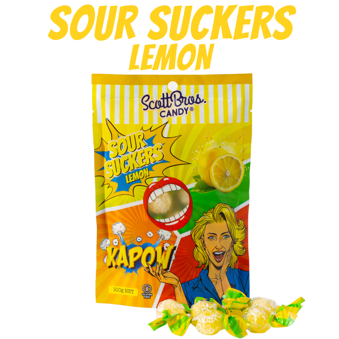 Sour Suckers - Lemon