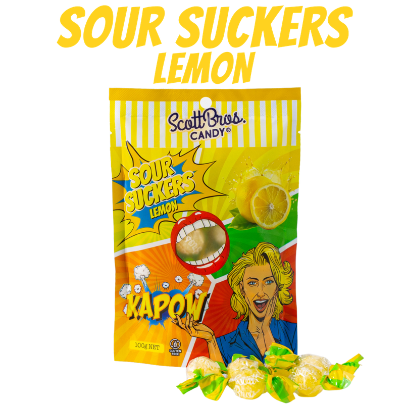 Sour Suckers - Lemon