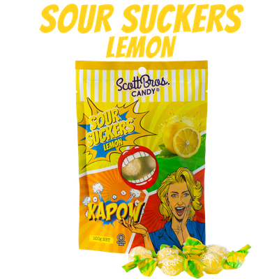 Sour Suckers - Lemon