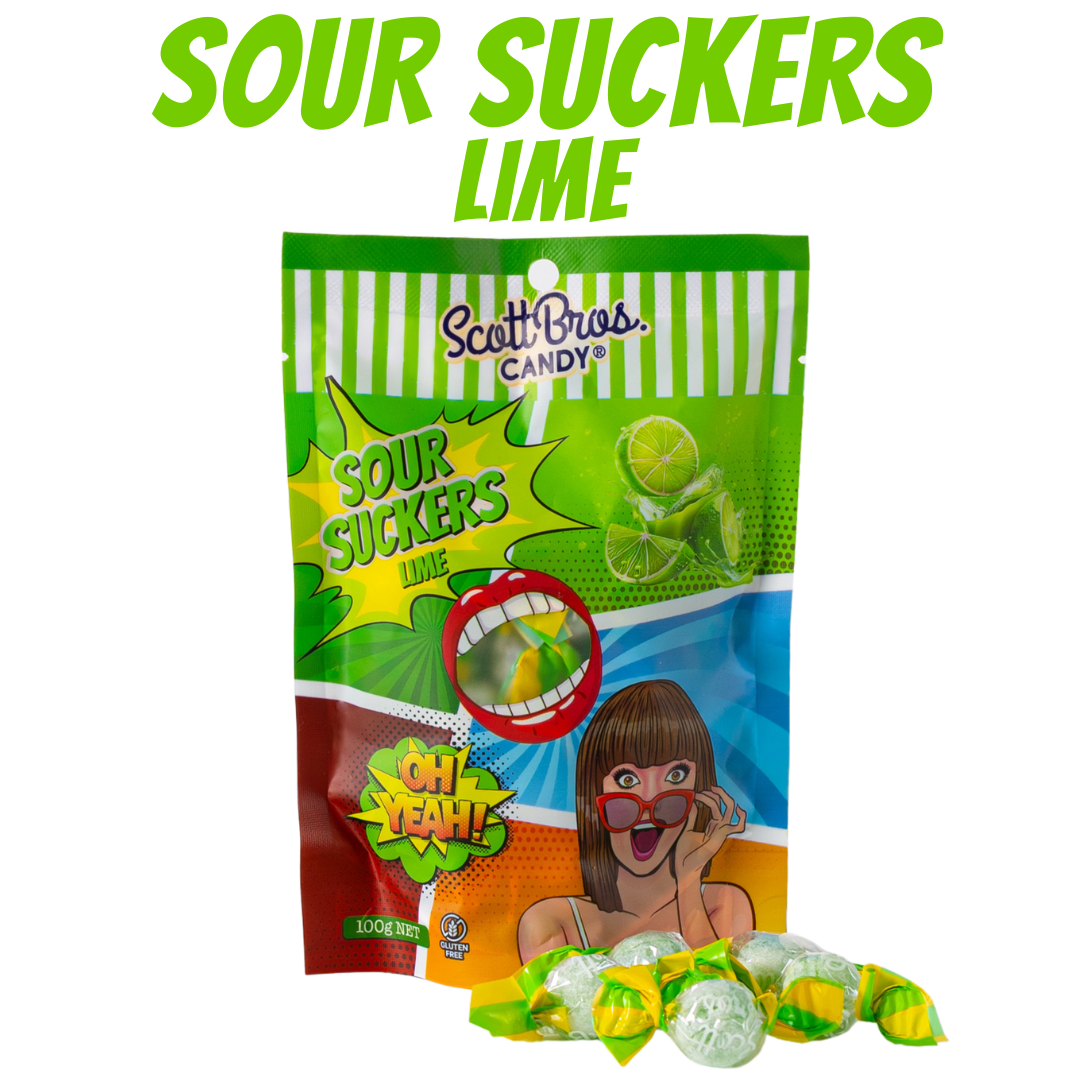 Sour Suckers - Lime
