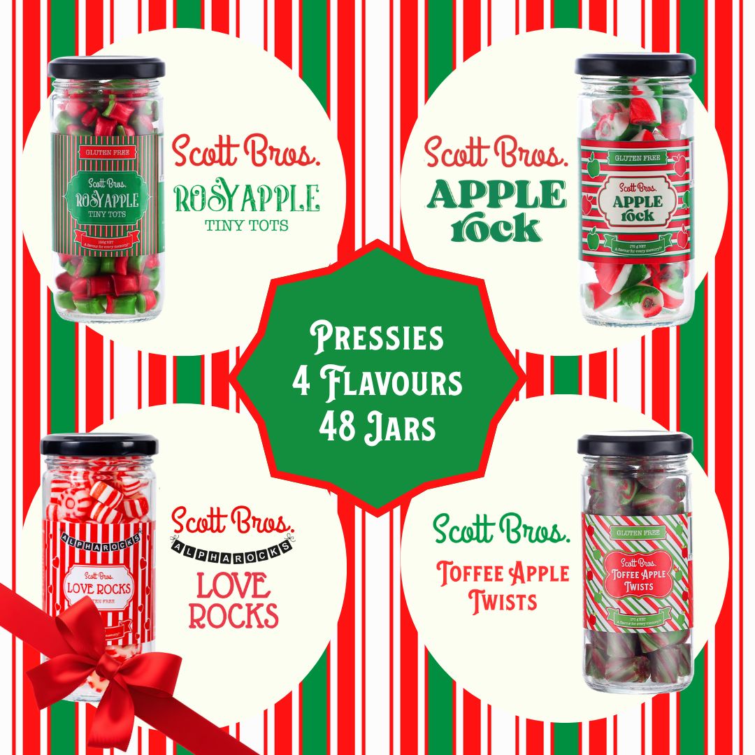 Pressies 4 Flavours / 48 jars
