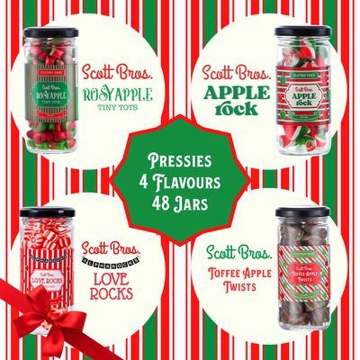 Pressies 4 Flavours / 48 jars
