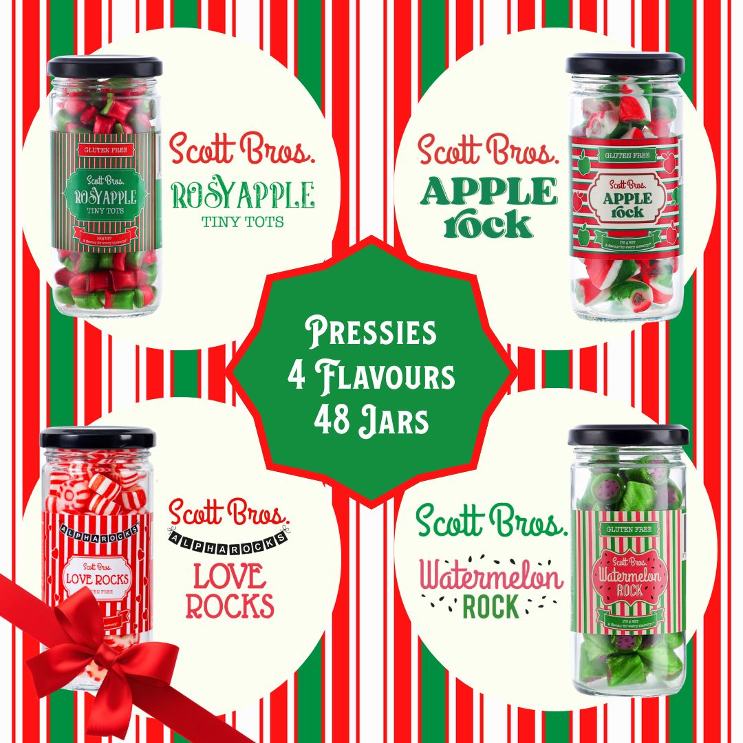 Pressies 4 Flavours / 48 jars