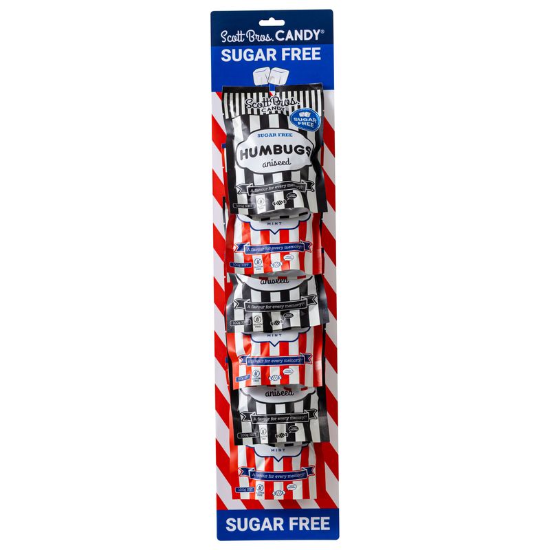 Sugar Free Hang Sell Strip 16 x 69 cm