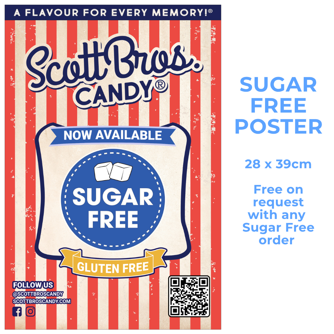 Sugar Free Poster 28 x 39cm