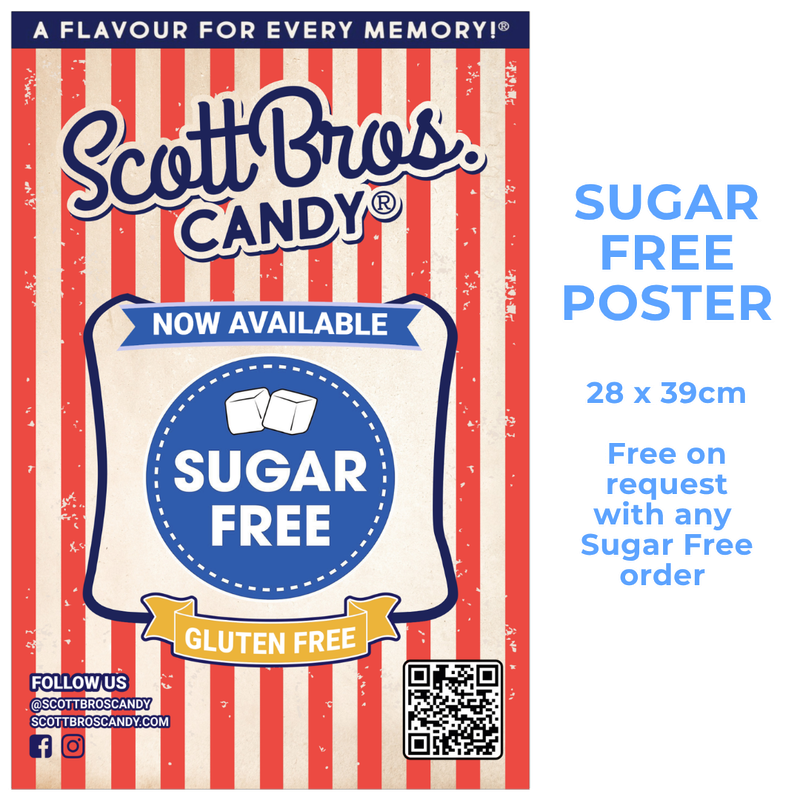 Sugar Free Poster 28 x 39cm