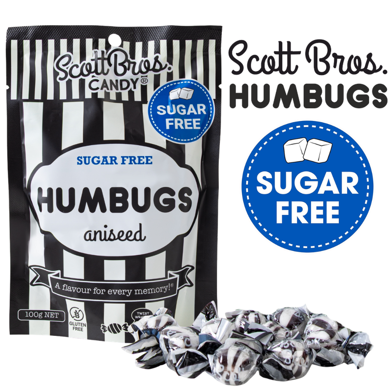 Humbugs - Sugar Free - 12 bags