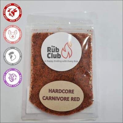 Hardcore Carnivore Red BBQ Rub Pack