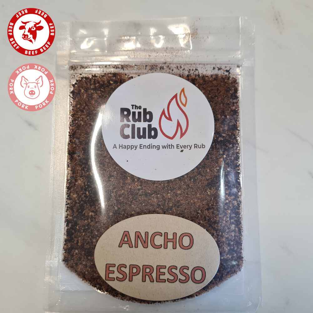 Lanes Ancho Espresso BBQ Rub Pack