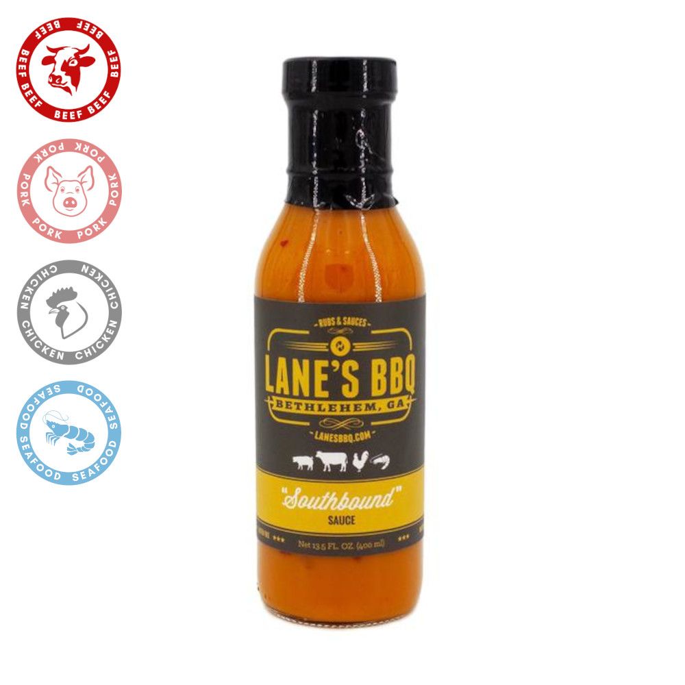 LANE&#39;S BBQ SOUTHBOUND SAUCE (CAROLINA MUSTARD)