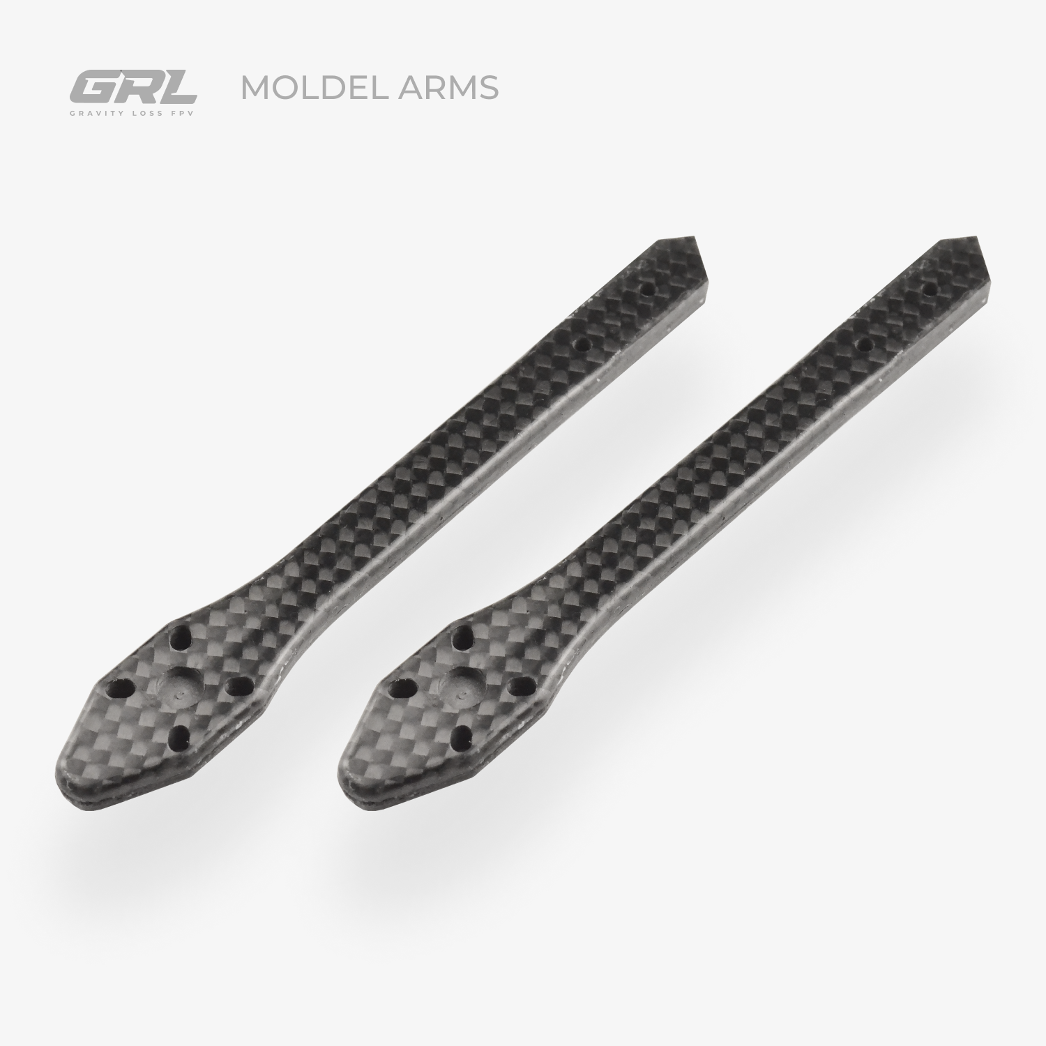 GRL Moulded Arm 5"/6" (2 pcs/set with rounded ends)