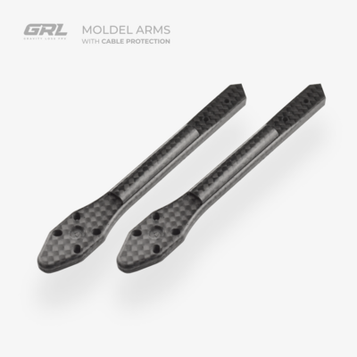 GRL Moulded Arm 5"/6" with Cable protection (2 pcs/set)