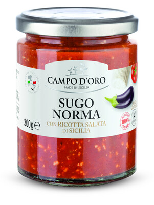 Campo d'Oro, sauce tomate alla Norma