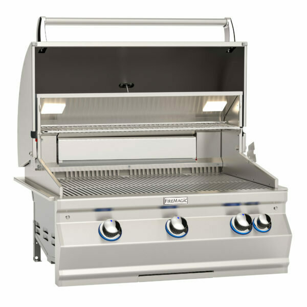 Aurora A660i, 30" Built-In Grill With Analog Thermometer