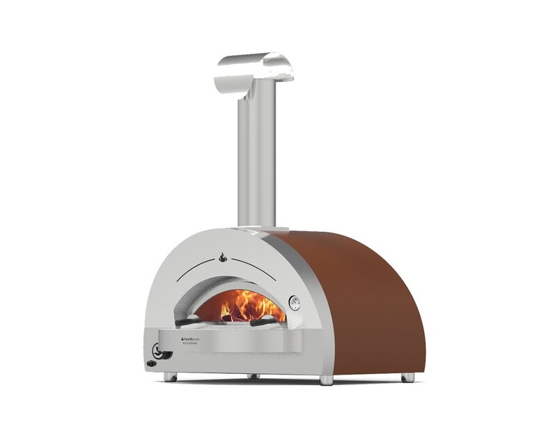 PATIO OVEN: 5.8 WOOD/GAS (NG) - COPPER