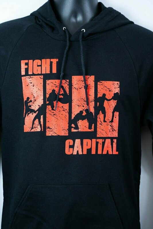 Black/Red Fight Capital "All Disciplines" Hoodie