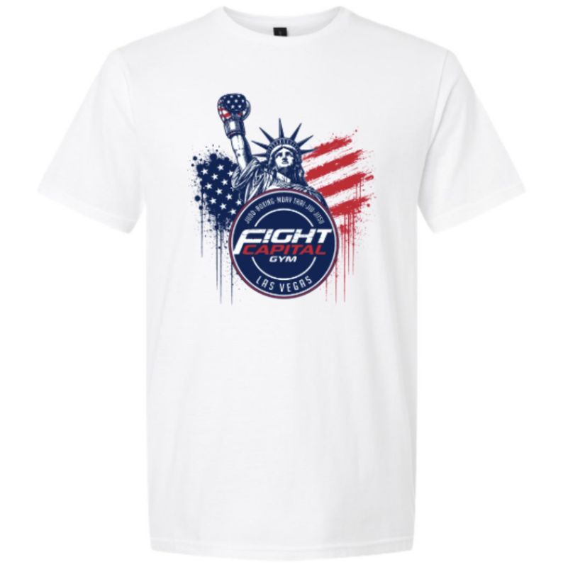 White Fight Capital "Statue of Liberty" Shirt