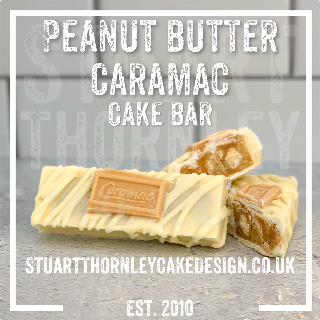 Peanut Butter Caramac Cake Bar