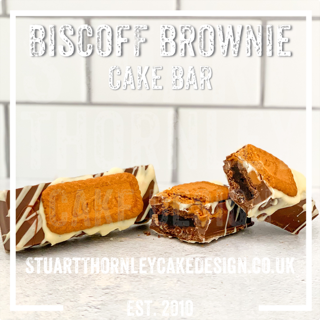 Biscoff Brownie Cake Bar