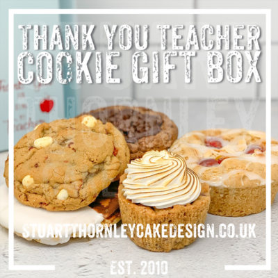 Thank You Teacher Cookie Gift Box