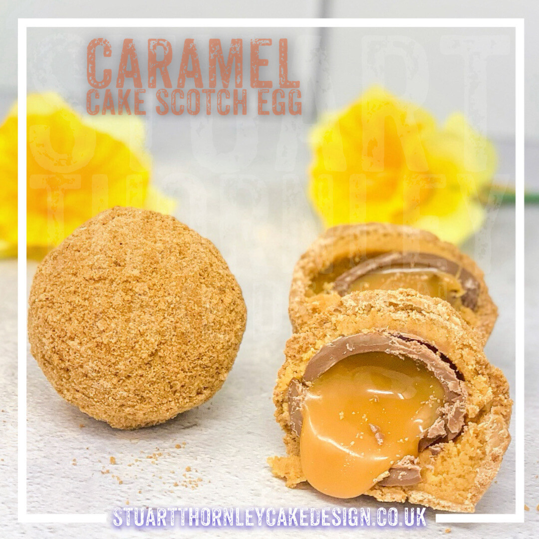 Caramel Cake Scotch Egg