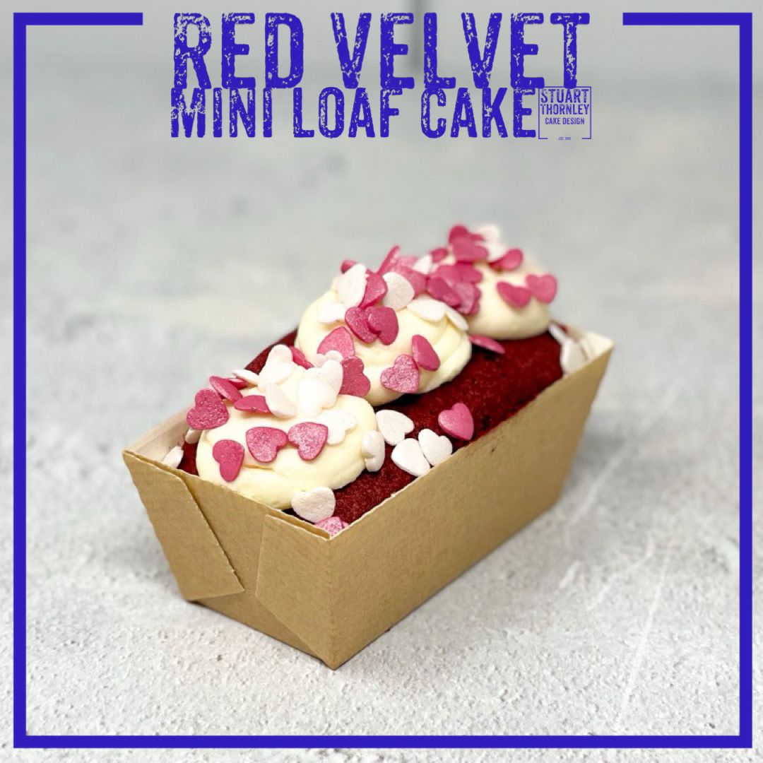 Red Velvet Mini Loaf Cake