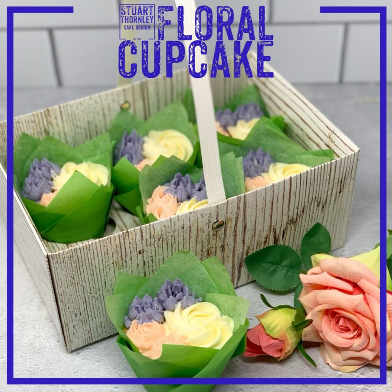 Floral Cupcake